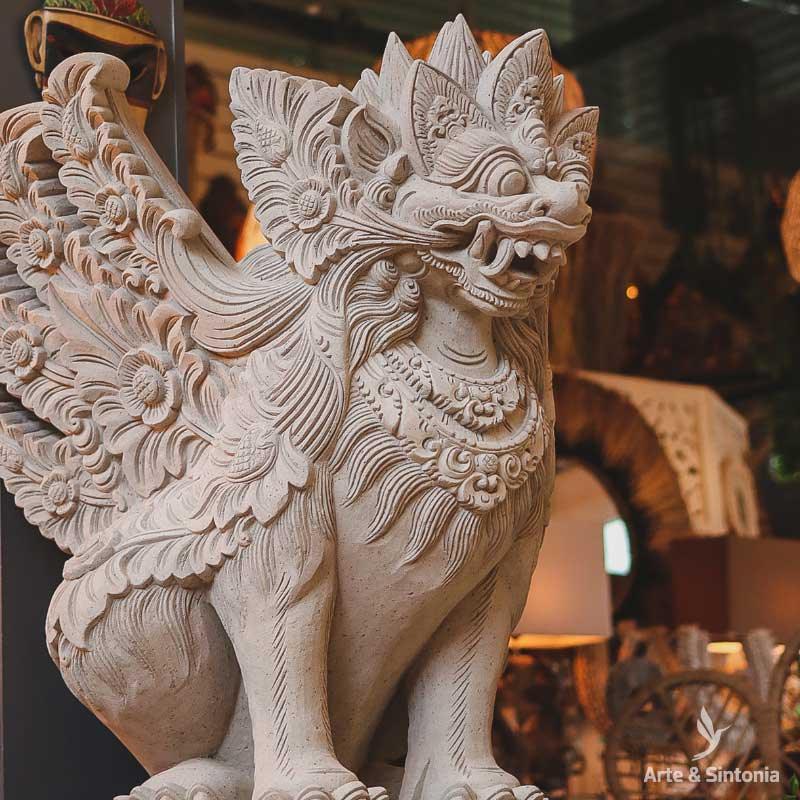 garuda guardiao budista pedra balines bali decor zen decoracao balinesa indonesia tailandia thailand thai arte escultura cimento pedra