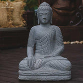 Estátua Buda de Pedra de Rio | Bali - Arte & Sintonia bali23, budas, estatuas de jardim, garden, lancamentos, pedra