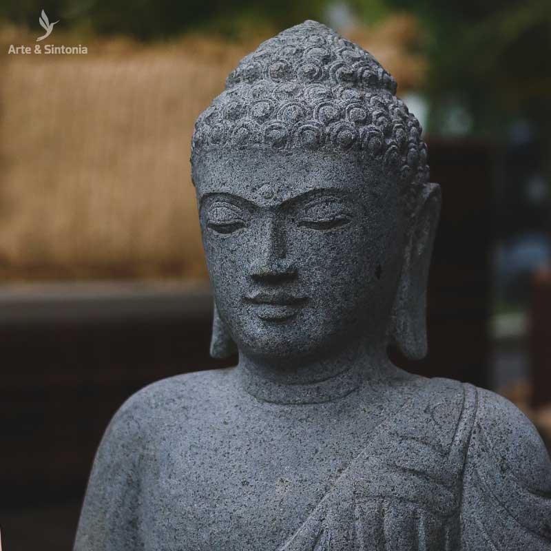 Estátua Buda de Pedra de Rio | Bali
