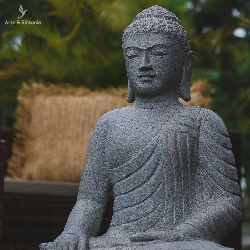 Estátua Buda de Pedra de Rio | Bali