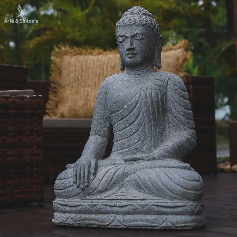 Estátua Buda de Pedra de Rio | Bali