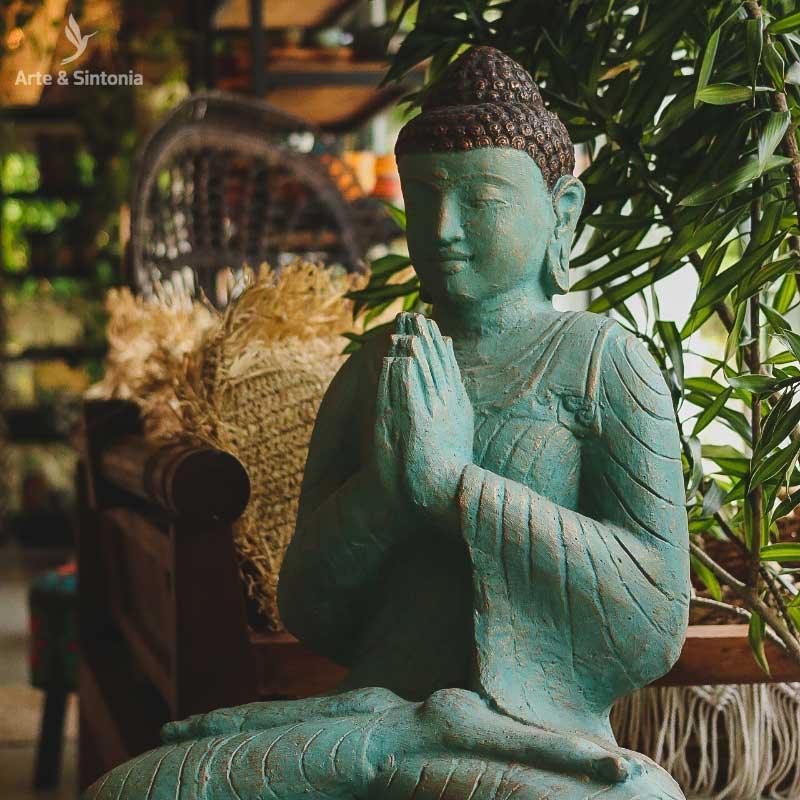 decoração zen budista buddha buda budismo decor zen decor jardin garden zen garden decorativa divindade dividades arte artesanato artesão artesãos bali balines balinesa pedra vulcanica stone