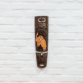 máscara máscaras decorativa wall decor parede elefante coruja decoration arte artesanato bali balinês indonésia