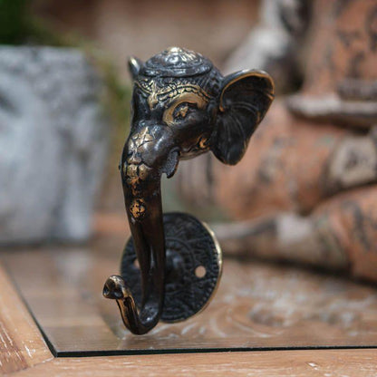 puxador handle arte art utilitária bronze elefante elephant decorativo artesanato balinesa indonésia loja artesintonia comprar