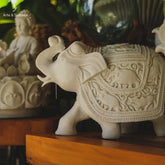 Elefante em Marmorite 30cm | Bali - Arte & Sintonia animais, brasil, esculturas, Marmorite