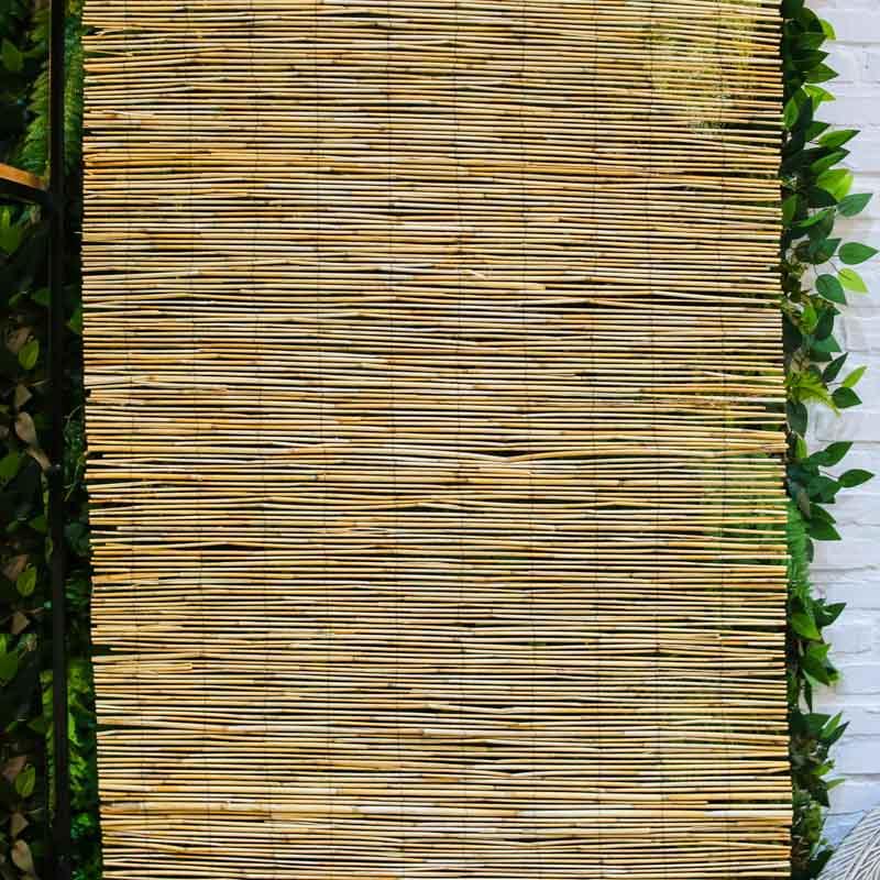 Biombo en fibra de bambú natural – Arte & Sintonia
