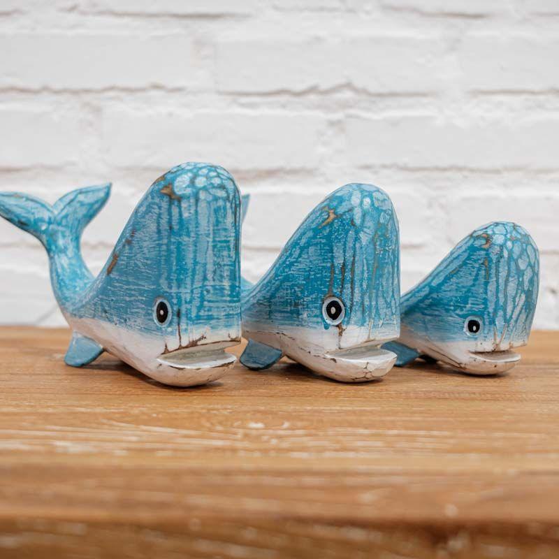 baleia madeira pátina trio objeto decorativo home wood carving bali indonésia loja artesintonia comprar