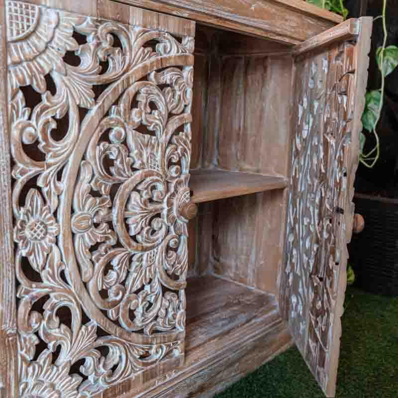 estante cômoda armário balinesa pátina madeira indonésia boho decorativo utilitário casa home wood utility loja artesintonia comprar