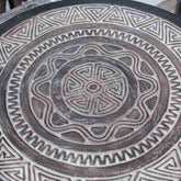 painel entalhado escultura mandalas étnicas tribal indonésia balinesa arte wood carved art loja online artesintonia