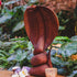 escultura cobra naja madeira esculpida animais decorativos home decor artesintonia 3