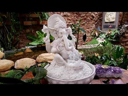 Fuente Ganesh en Marmorita 33cm