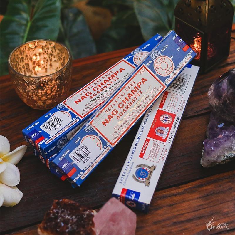 Incienso Natural Nag Champa Agarbatti - Satya – Arte & Sintonia