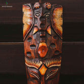 Máscara Tribal de Bali - Elefante - Arte & Sintonia animais, bali2021, lote1, madeira, mascaras