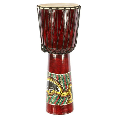 tambor aborigene africano decoracao djembe artesintonia 3