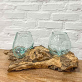 Terrário no Tronco Rustico 2 em 1 | 15cm - Arte & Sintonia 2023, artes unicas, Bali - MT, bali art, bali23, facenews, Indonésia / Bali, Madeira Teca, Outros Home, terrário, vaso, vasos